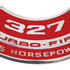 Affordable Decal, Air Cleaner, 1964-77 Chevelle/El Camino/MC, 327 Turbo-Fire 325HP