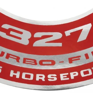 Authentic Decal, Air Cleaner, 1964-77 Chevelle/El Camino/MC, 327 Turbo-Fire 275HP