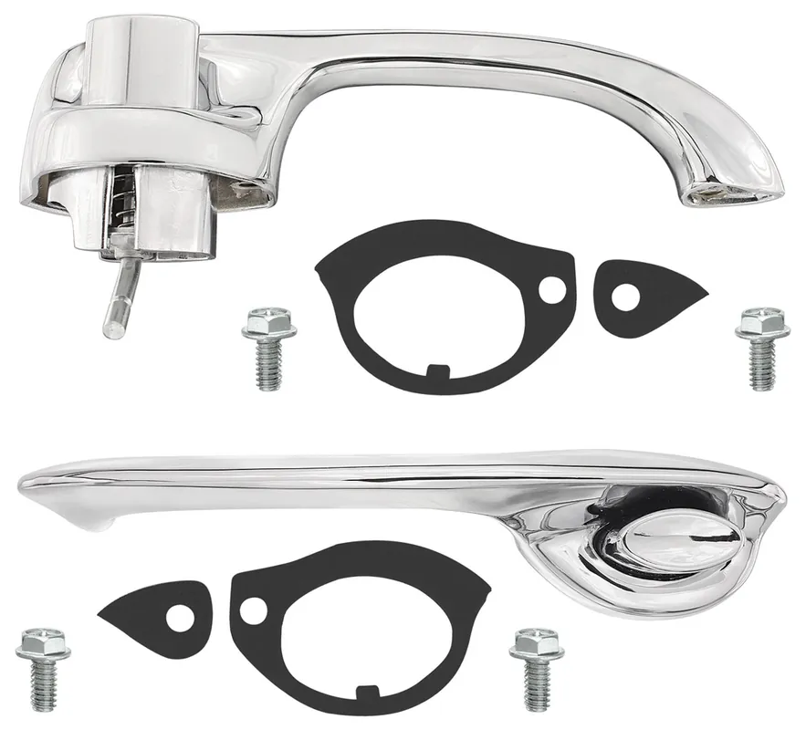 Crafted Handle Set, Outside Door, 1970-72 Chevelle/Skylark Front