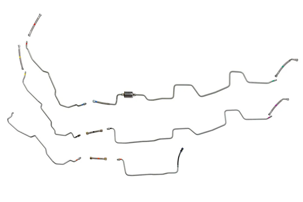 Cheap GMC Sierra Fuel Line Set 2002 Reg Cab 161.5" WB 8.1L FL487-D4E