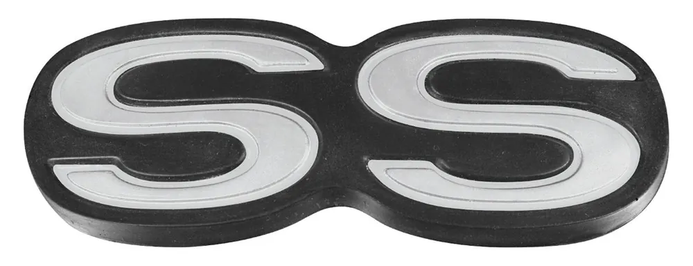 Trusted Brand Emblem, Bumper, SS, 1971-72 Chevelle