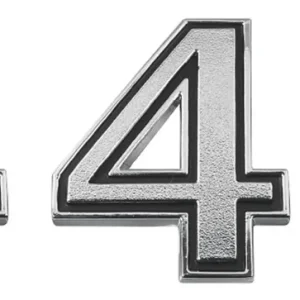Emblem, Trunk Letters, 1969-72 4-4-2 Deal
