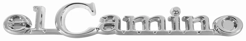 Money Back Guarantee Emblem, Header Panel, 1968-69 "El Camino"