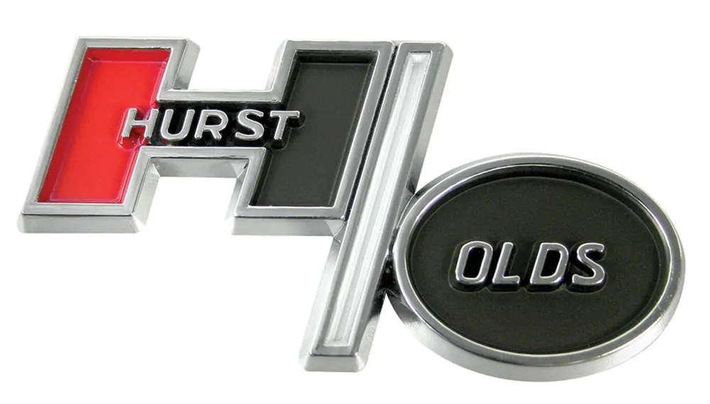 Same Day Shipping Emblem, 1969-72 Hurst/Olds, Small