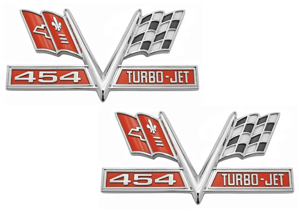 Emblem, Fender, 1965-67 Chevelle/El Camino, 454 Turbo-Jet Top Rated