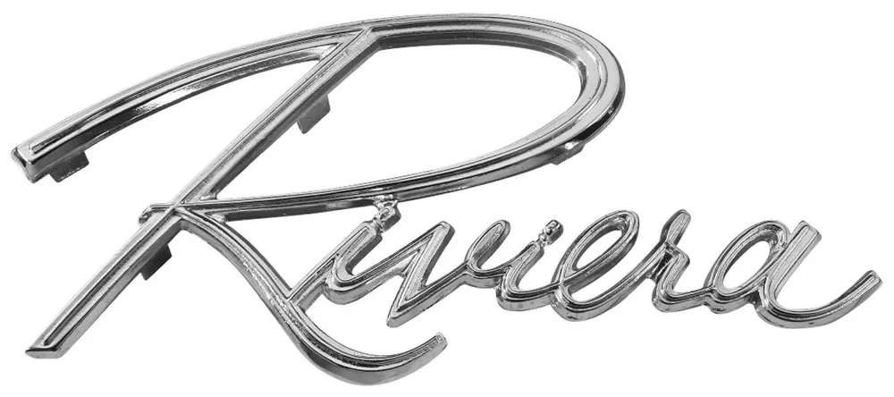Free Returns Emblem, Rear Panel, 1965 Riviera