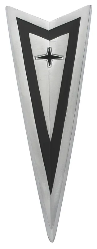 In Demand Emblem, Trunk Lid, 1965-66 Bonneville/Catalina, Arrowhead