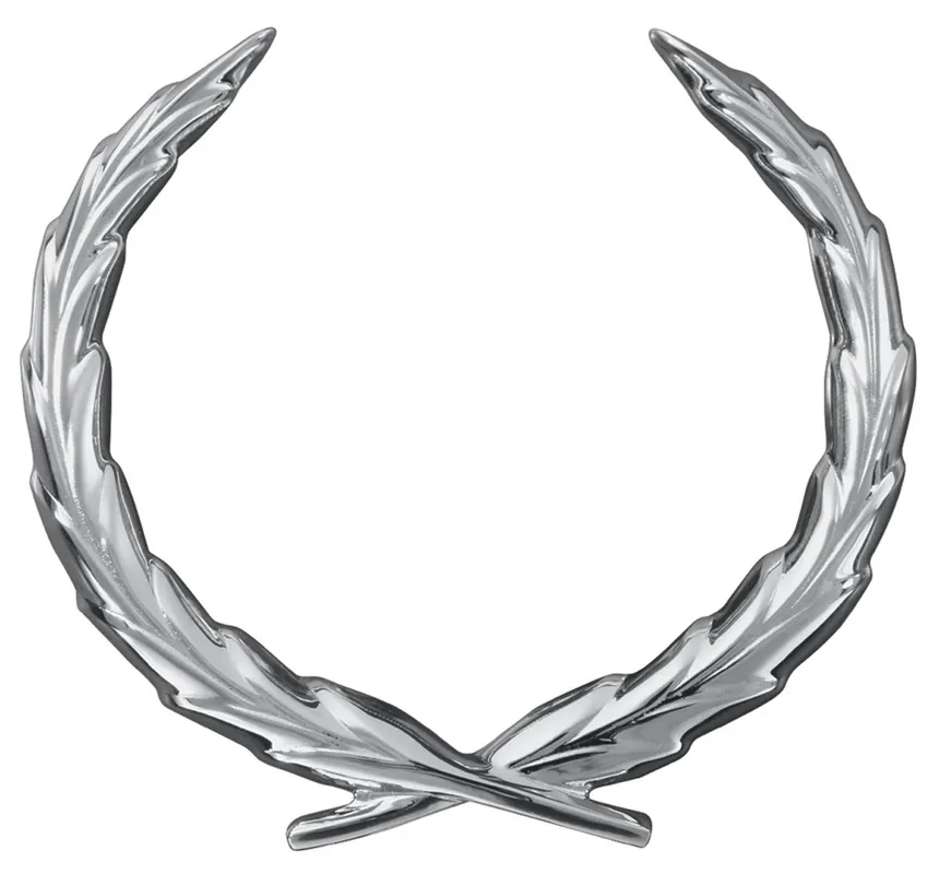 Discount Emblem, Trunk Wreath, 1971-78 Cadillac