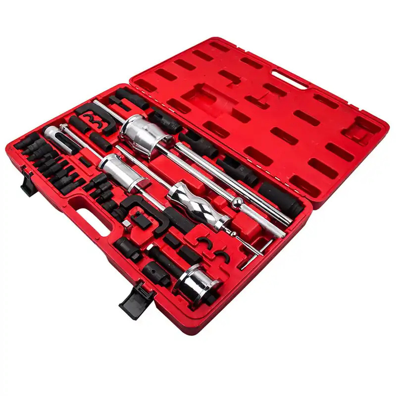 Complete Kit Auto Truck Diesel Injector Extractor Slide Hammer Puller Tool Kits Worldwide Shipping