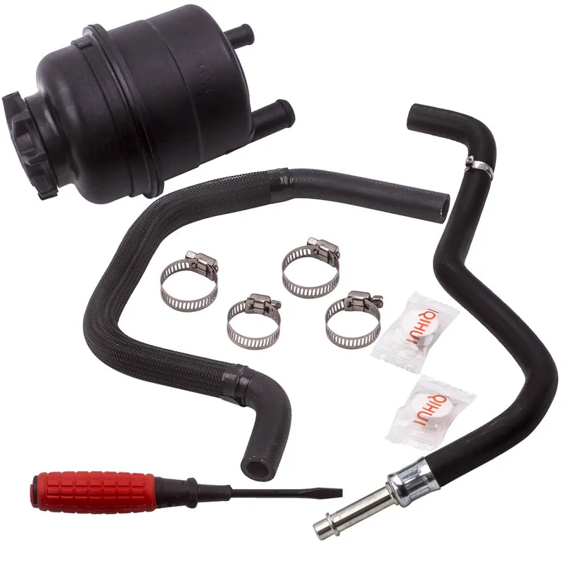 Power Steering Reservoir and Hose Kit compatible for BMW 5 7 compatible for BMW E38 E39 M52 M54 32416851217 Original