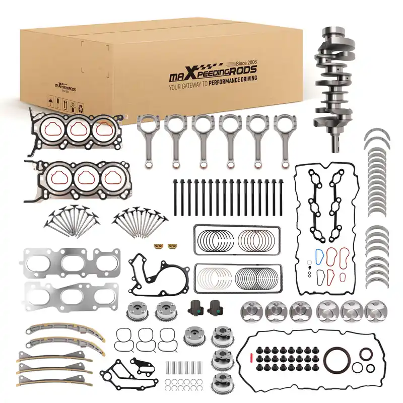 G6DH 3.3L Engine Rebuild Overhaul Kit Crankshaft Rods Timing compatible for HYUNDAI KIA 3.3 Brand New