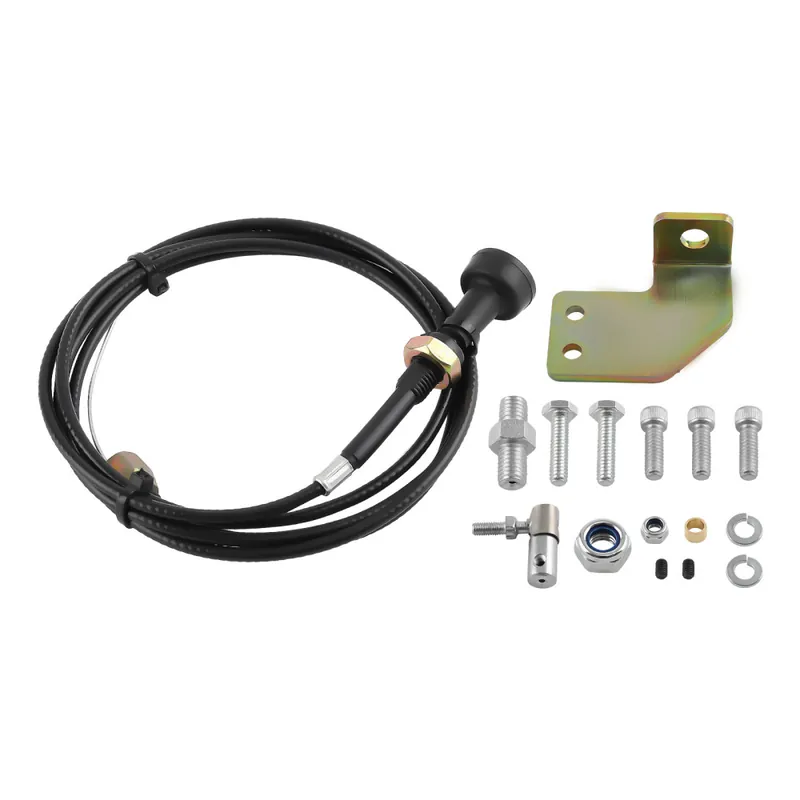 Exclusive Manual Fuel Shut Off Solenoid Cable Set compatible for Dodge Cummins P-pump 12V 4BT 6BT New