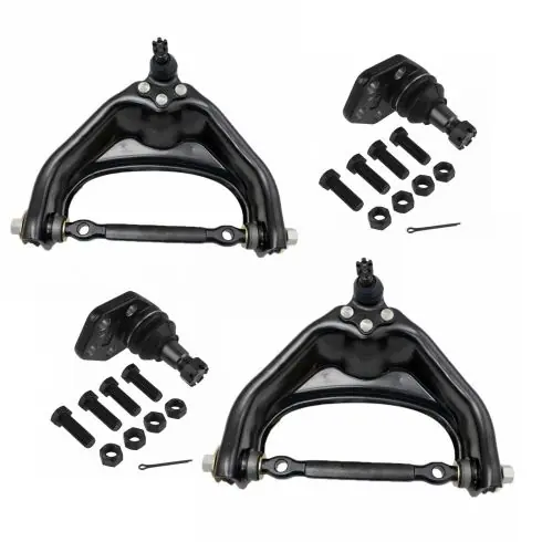 2000-02 Dodge Ram 2500 3500 Front Driver & Passenger Side 4 Piece Control Arm with Ball Joint Set TRQ PSA56363 Handmade