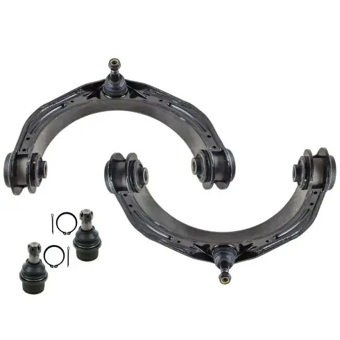 Reduced Price Dodge Ram Front 4 Piece Control Arm with Ball Joint Set TRQ PSA56447