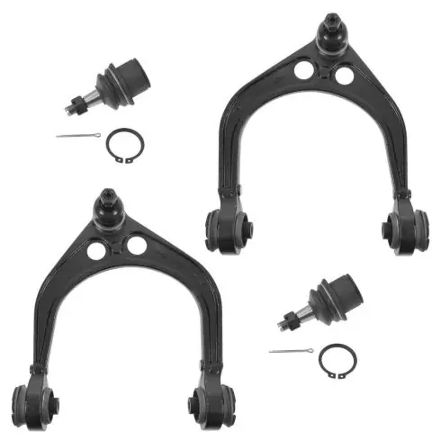 Weekend Sale Dodge Chrysler Front 4 Piece Control Arm with Ball Joint Set TRQ PSA56395
