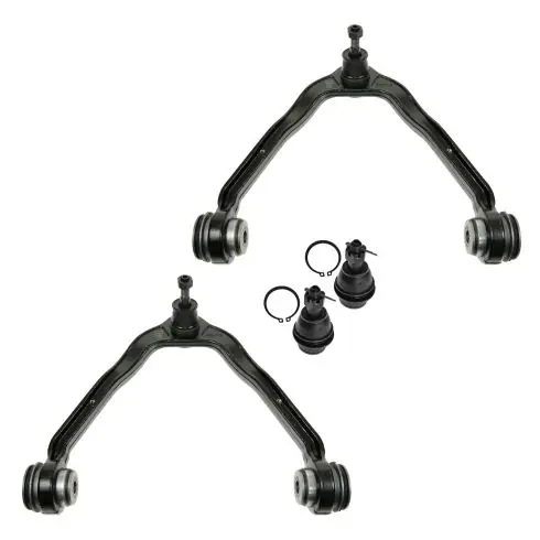 Chevrolet GMC Cadillac Front 4 Piece Control Arm with Ball Joint Set TRQ PSA56314 Last Chance