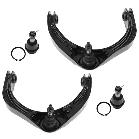 2006-08 Dodge Ram 1500 Front 4 Piece Control Arm with Ball Joint Set TRQ PSA58867 Direct From Manufacturer