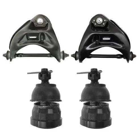 Front 4 Piece Control Arm with Ball Joint Set TRQ PSA28683 Same Day Shipping