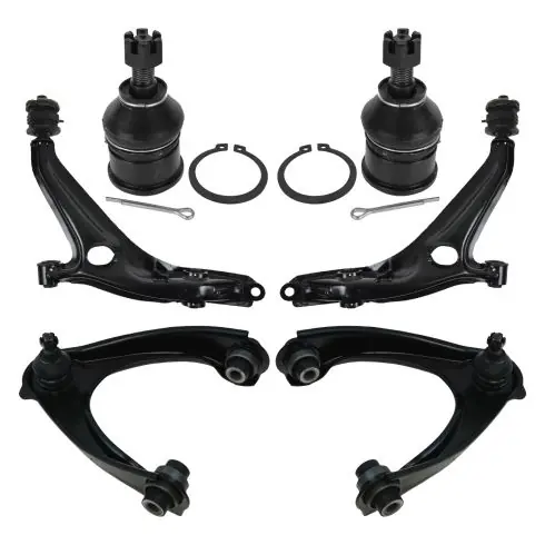 Flash Sale 1999-00 Honda Civic SI Front 6 Piece Control Arm with Ball Joint Set TRQ PSA36189