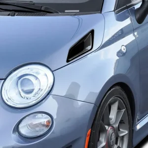Buy Online 2012-2019 Fiat 500 Abarth Duraflex Kima Hood Side Vents - 2 Pieces