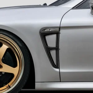 2010-2013 Porsche Panamera Duraflex Aiming Front Fender Add Ons - 2 Pieces Free Shipping
