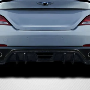 2019-2023 Genesis G70 Carbon Creations Meller Rear Diffuser - 3 Piece Popular
