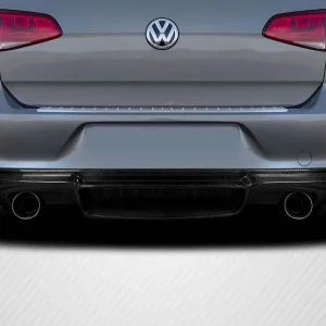 2015-2021 Volkswagen Golf / GTI Carbon Creations Verella Rear Diffuser - 1 Piece Same Day Shipping