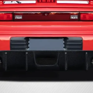 1991-1993 Mitsubishi 3000GT Carbon Creations Hyper Flow Rear Diffuser - 1 Piece Original