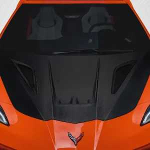 Worldwide Shipping 2020-2025 Chevrolet Corvette C8 Carbon Creations Savannah Hood - 3 Pieces