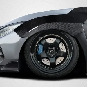 2017-2021 Honda Civic Type R Carbon Creations Skywalker Front Fenders (+25mm) - 2 Pieces Clearance
