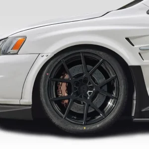 2008-2017 Mitsubishi Lancer / Lancer Evolution 10 Duraflex Vantix Front Fenders - 2 Pieces (+35MM) Reduced Price