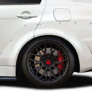 2008-2017 Mitsubishi Lancer / Lancer Evolution 10 Duraflex Vantix Rear Fender Flares - 2 Pieces (+35MM) Special Offer