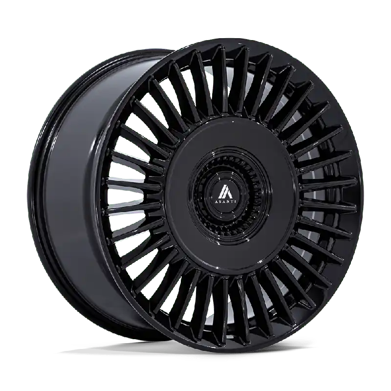 Asanti Black AB040 TIARA 22X10.5 5X115/5X120 ET18 74.1 Gloss Black Buy Online