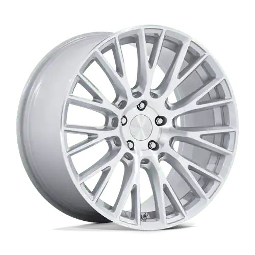 New Release Rotiform RC201 LSE 20X10 5X120 ET40 72.56 Gloss Silver W/ Machined Face