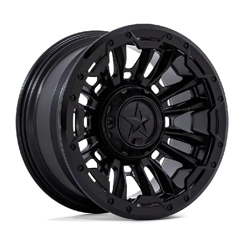 XD SERIES XD870 BOMBER 20X10 5X127/5X139.7 ET-18 78.1 Matte Black Best Choice