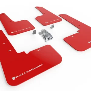Limited Edition Rally Armor 20-25 Subaru Outback Red UR Mud Flap w/White Logo
