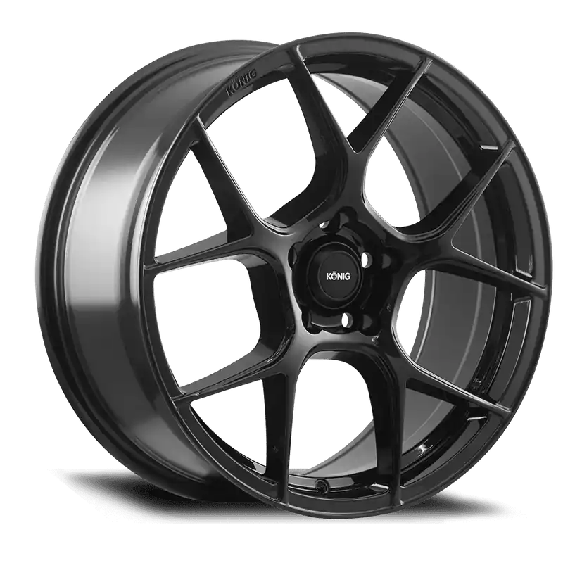 Holiday Sale KONIG DIVERGE 19x8.5 5x120 ET35 72.6 Gloss Black