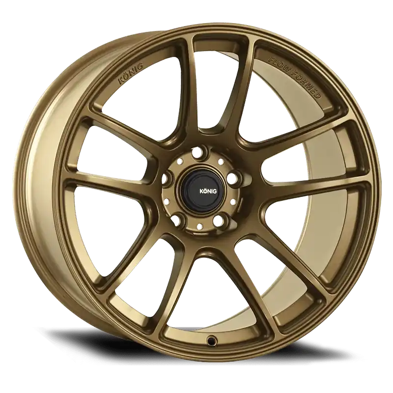 KONIG HELIOGRAM 18x9.5 5X120 ET38 72.6 Matte Bronze Weekend Sale