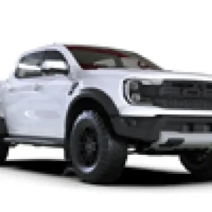 Clearance Rally Armor 23-25 Ford Ranger Raptor Black UR Mud Flap Grey Logo
