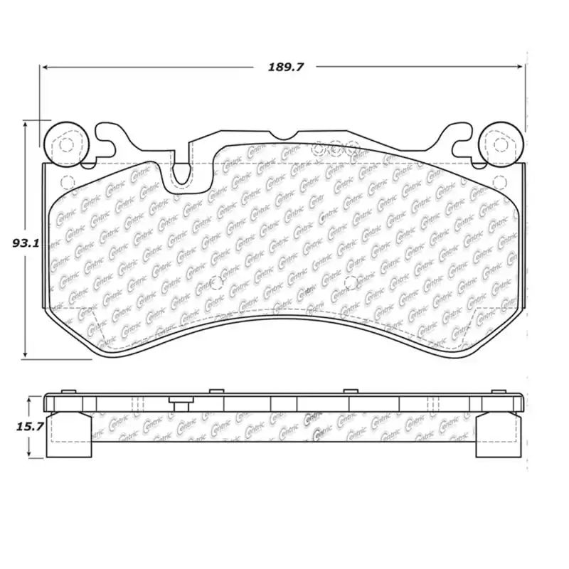 Must Have StopTech Mercedes Benz Front Street Touring Brake Pads