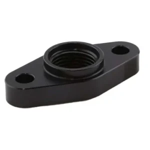 Modern Turbosmart Billet Turbo Drain Adapter w/ Silicon O-Ring 52mm Mounting Holes - T3/T4 Style Fit