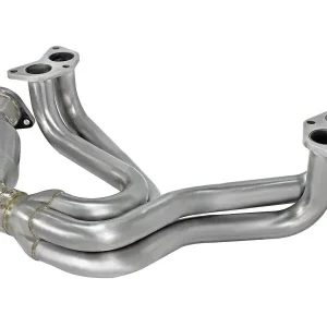 aFe 12-17 Toyota 86 / FRS / BRZ Twisted Steel 304 Stainless Steel Long Tube Header w/ Cat Factory Price