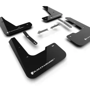 Don’t Miss Out Rally Armor 2024-25 Hyundai Elantra N/N Line Black Mud Flap w/White Logo