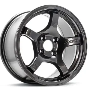 Reduced Price Gram Lights 57CR 15x8.0 +28 4x100 Super Dark Gunmetal Wheel