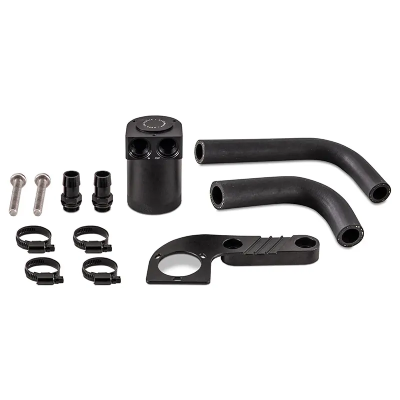 Mishimoto 2015+ BMW F8X M3/M4 Baffled Oil Catch Can - Wrinkle Black Order Now