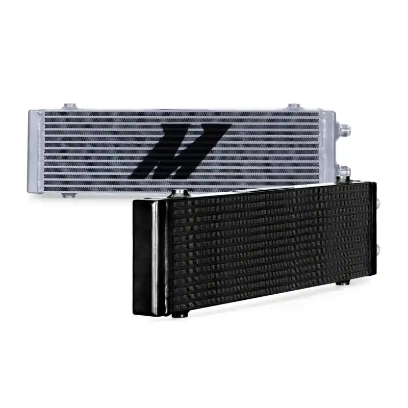 Price Cut Mishimoto Universal Large Bar and Plate Dual Pass Black Oil Cooler
