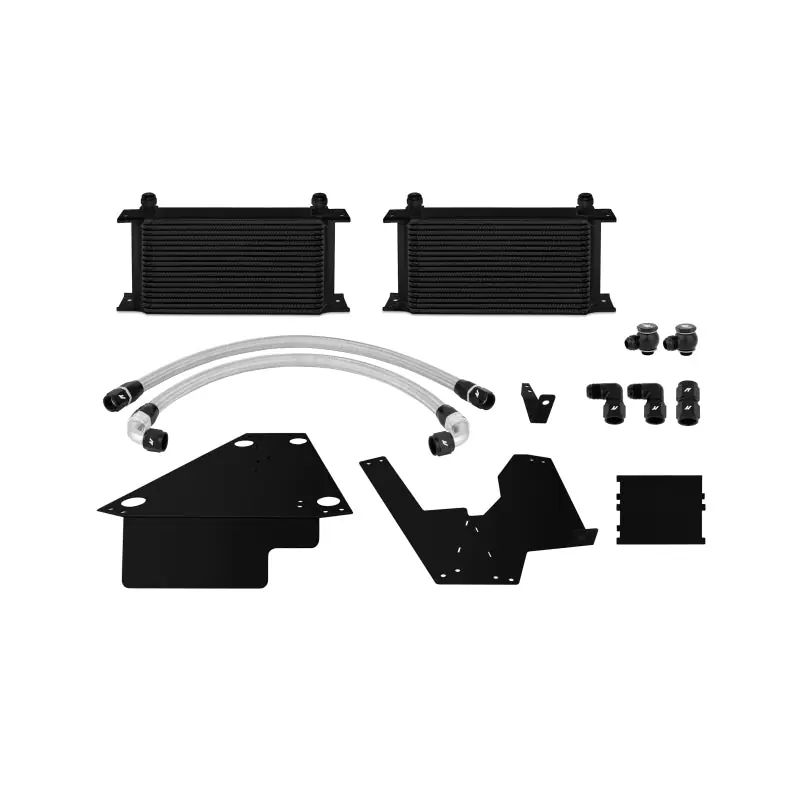 Mishimoto 08+ Mitsubishi Evolution X Black Oil Cooler Kit Genuine
