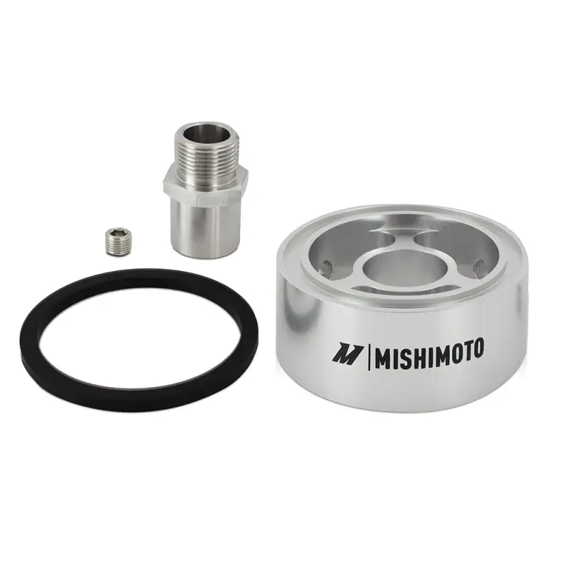 Mishimoto Oil Filter Spacer 32mm M22 x 1.5 Thread - Silver Original