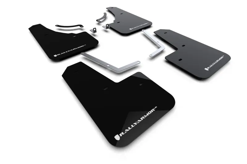 Final Sale Rally Armor 23-25 Mazda CX-50 (Will Not Fit CX-5) Black UR Mud Flap W/White Logo