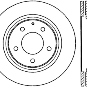StopTech Slotted & Drilled Sport Brake Rotor Big Sale